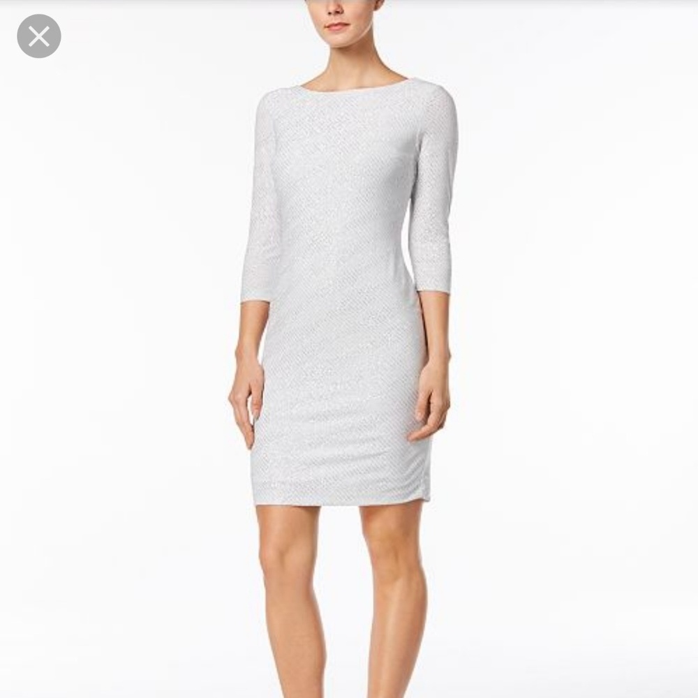 Calvin Klein Sparkle Dress. NWOT. Size 6.